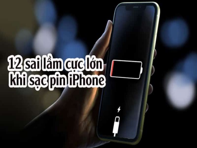 12 sai lầm cực lớn khi sạc khiến pin iPhone của bạn nhanh hỏng và gây nguy hiểm