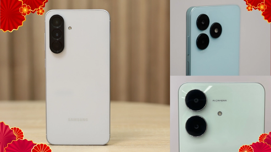 3 mẫu điện thoại tầm trung và giá rẻ cho Tết Bính Ngọ 2026