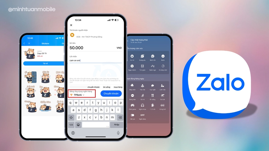 3 tính năng hữu ích mới ra mắt trên Zalo trong tháng 11
