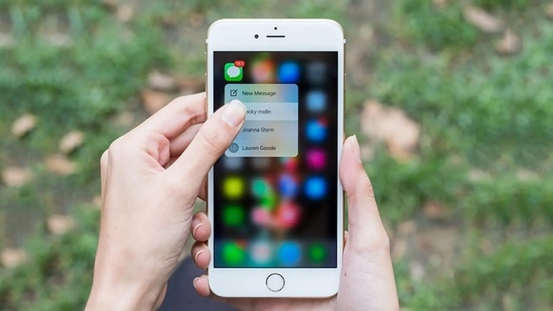 3D Touch là gì và cơ chế cảm ứng lực đột phá trên iPhone