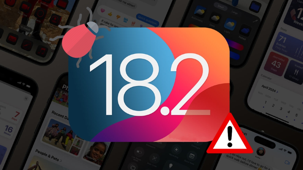 5 lỗi vần tồn tại trên iOS 18.2 khiến người dùng khó chịu