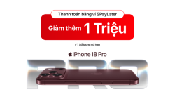 Mua iPhone 18 Pro giảm 1 triệu qua Ví ShopeePay