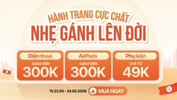 Sale hành trang cực chất, nhẹ gánh lên đời thiết bị công nghệ