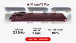 Minh Tuấn Mobile mở bán iPhone 18 Pro ưu đãi đến 3,1 triệu đồng