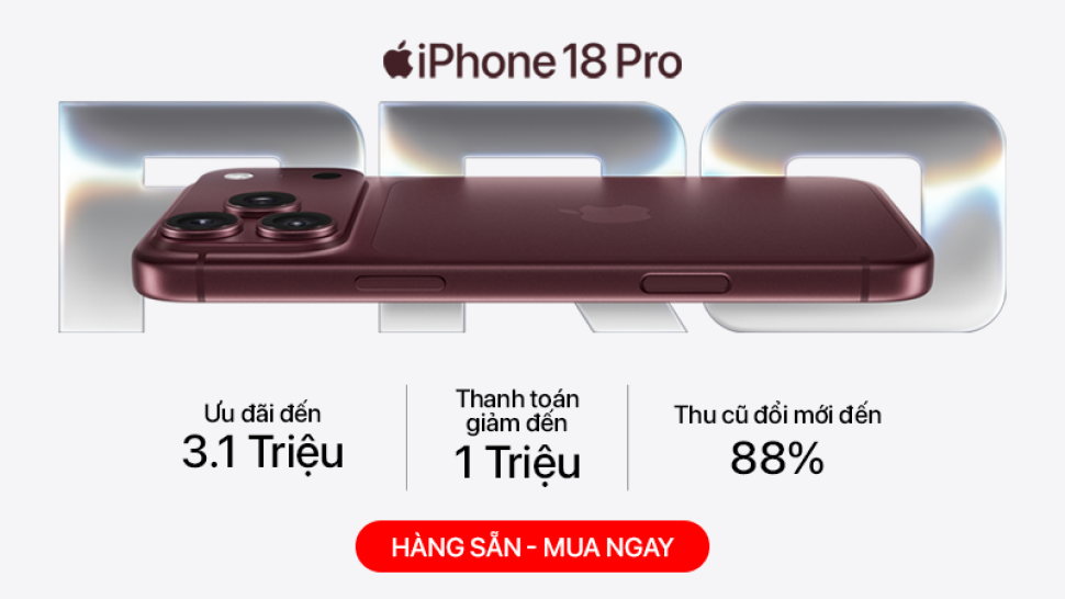 Minh Tuấn Mobile mở bán iPhone 18 Pro ưu đãi đến 3,1 triệu đồng