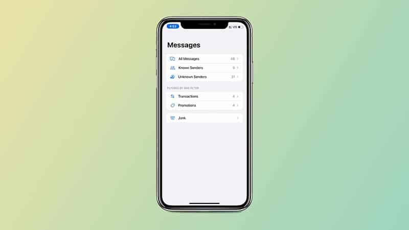 iOS 14 nay đã có tính năng lọc SMS để giảm tin nhắn rác cho iPhone