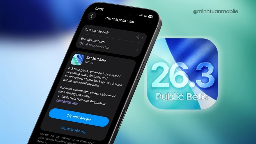 Ai nên cập nhật iOS 26.3 Public Beta 1 ngay lúc này?