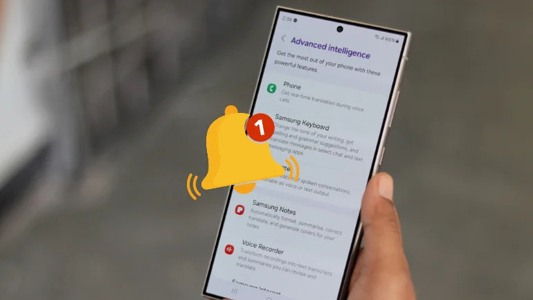Galaxy S25: Chặn thông báo rác bằng AI siêu thông minh