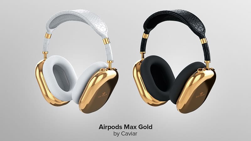 Đây là chiếc AirPods Max phiên bản ‘vàng nguyên chất’ giá trên trời, tận 2,5 tỉ đồng, có ai mua không?