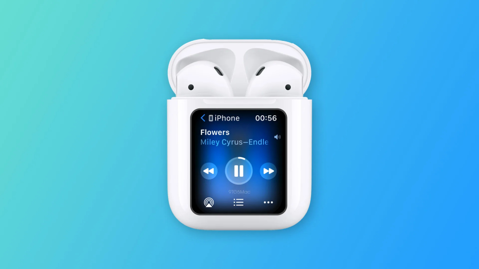 AirPods sắp có màn hình tương tác sống động