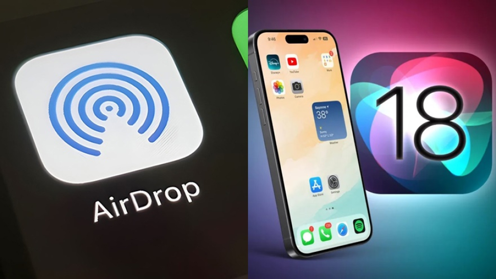 Ảnh nhận qua AirDrop được lưu ở đâu trên iOS 18?