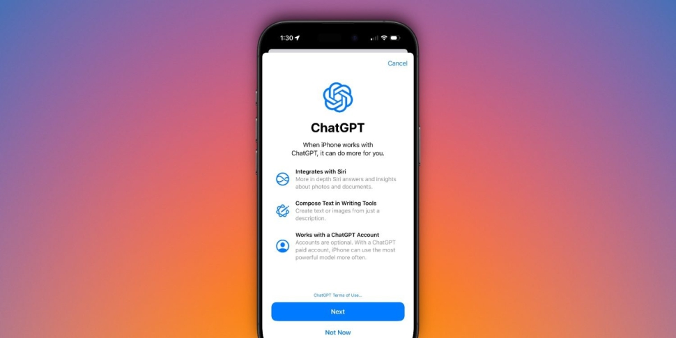 Apple đã cho phép tích hợp AI khác ngoài ChatGPT của OpenAI