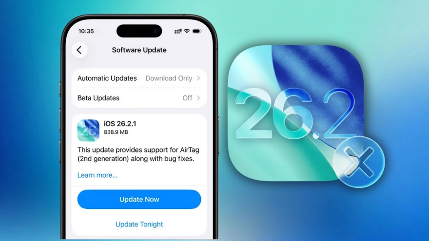 Apple khóa sign iOS 26.2: Chính thức hết đường hạ cấp!