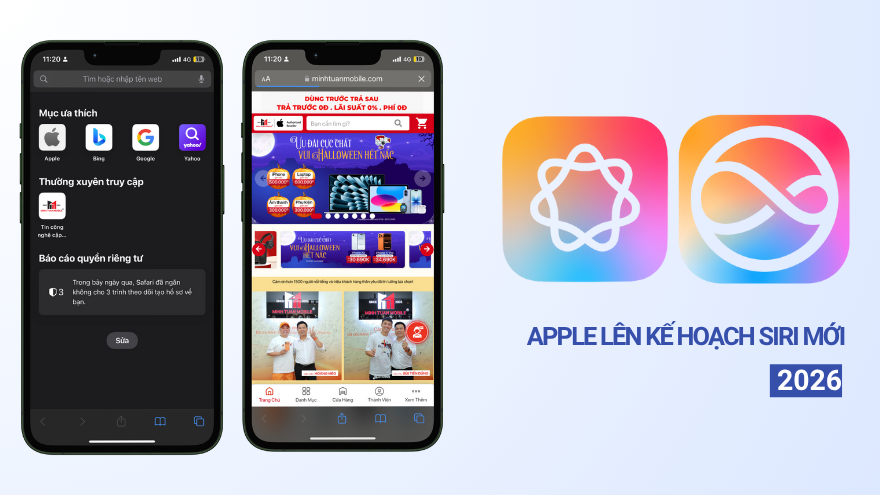 Apple lên kế hoạch Siri mới 2026, tận dụng model của Google