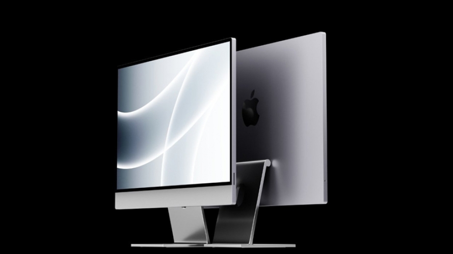 Apple Silicon iMac Pro: Là một trong những sản phẩm mới nhất của Apple, iMac Pro với CHIP Silicon đầu tiên của hãng mang đến hiệu năng và tốc độ xử lý đáng kinh ngạc. Hình ảnh iMac Pro giúp bạn thấy rõ được thiết kế sang trọng, đồng thời cảm nhận được sức mạnh và tiện ích mà nó mang lại cho người dùng.