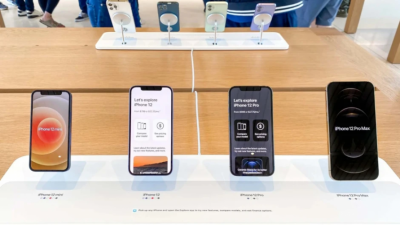 Apple sử dụng sạc MagSafe để thay đổi cách trưng bày iPhone trong Apple Store: Sang chảng, hấp dẫn hơn