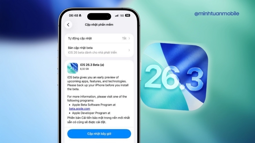 Apple tung bản cập nhật bảo mật iOS 26.3 (a) có gì đặc biệt?