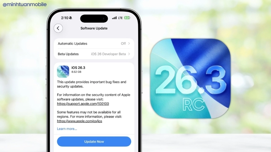 Apple tung iOS 26.3 RC có gì đáng nâng cấp?