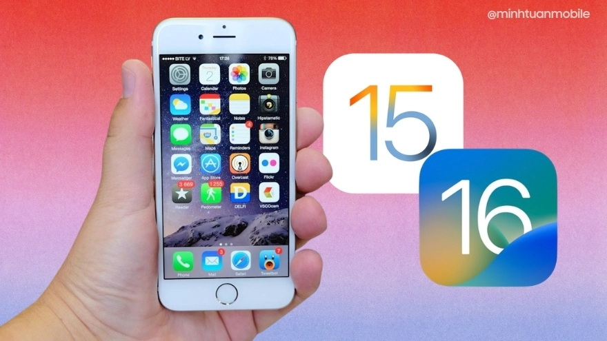 Apple tung iOS cho thiết bị đời cũ: iPhone 6s hưởng lợi