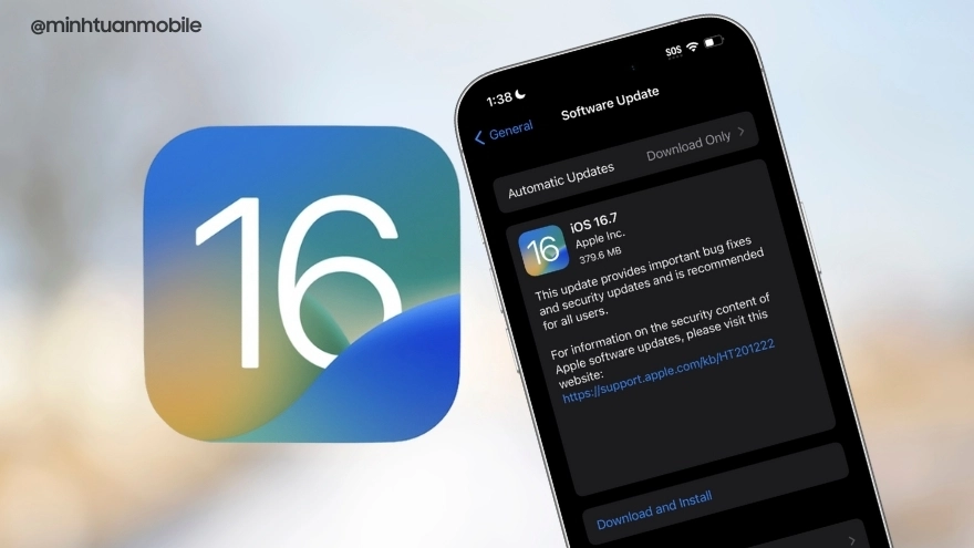 Apple vừa ra mắt iOS 16.7.14 cho iPhone 8 và iPhone X