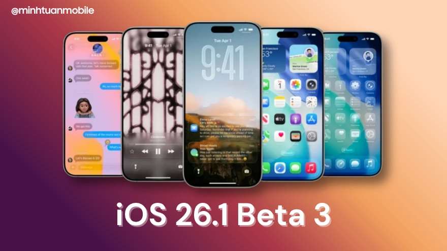Apple vừa ra mắt iOS 26.1 Beta 3 có gì mới?