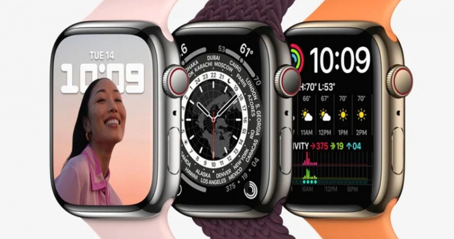 Apple Watch Series 7: Sở hữu chip S7, bộ nhớ 32GB, kèm cáp sạc nhanh USB-C trong hộp