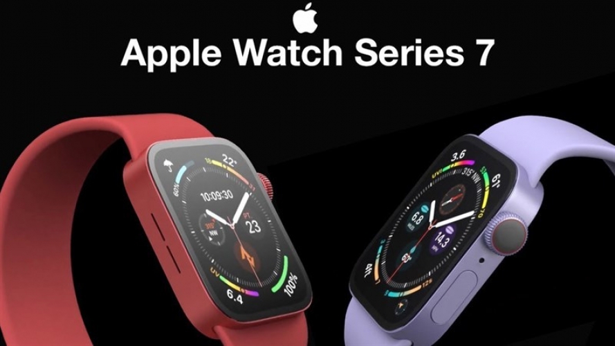 Apple Watch Series 7 thay đổi thiết kế mặt đồng hồ mới để tận dụng lợi thế của màn hình lớn hơn