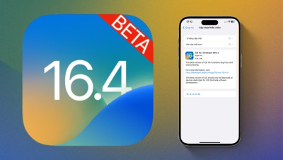 iOS 16.4 Beta 4: Cải thiện hiệu suất, sửa lỗi hệ thống, giảm tiêu hao pin