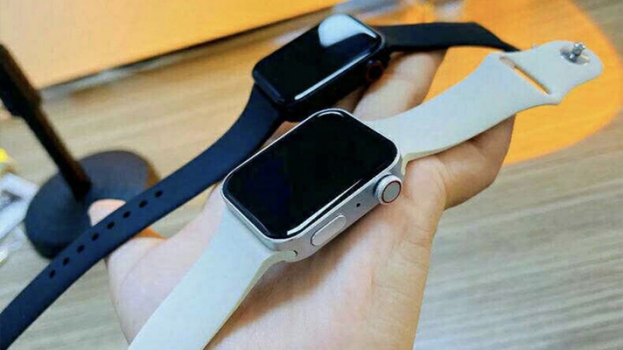 Xuất hiện Apple Watch Series 7 bản fake ở Trung Quốc, thấy rõ thiết kế cạnh phẳng mới