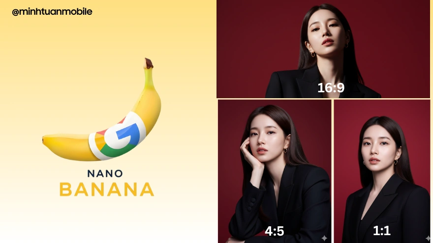 Bí kíp chỉnh tỷ lệ ảnh siêu nhanh trên Nano Banana