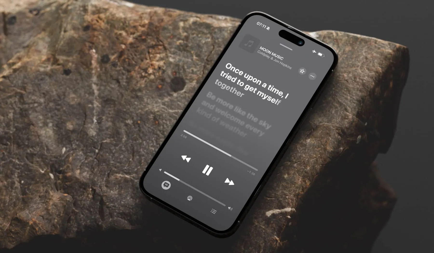 Cách bật lời bài hát offline trong Apple Music trên iOS 26.2 Beta