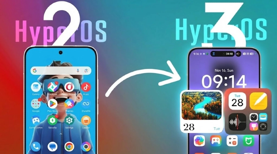 Cách biến Biến HyperOS 2 thành HyperOS 3 chỉ trong 3 bước