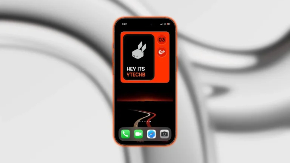 Cách cài đặt widget hình điện thoại Rabbit R1 trên iPhone