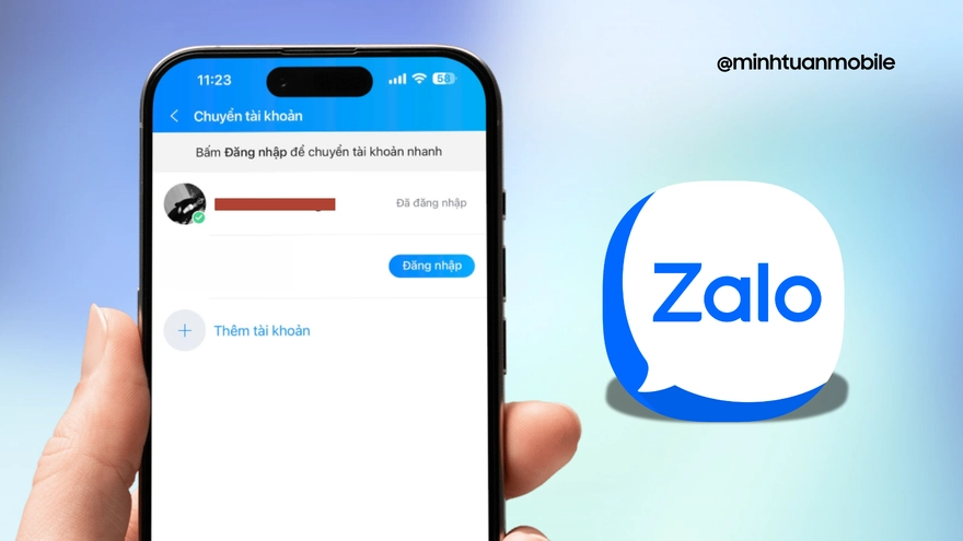 Cách đăng nhập 2 nick Zalo cùng lúc trên iPhone 2025