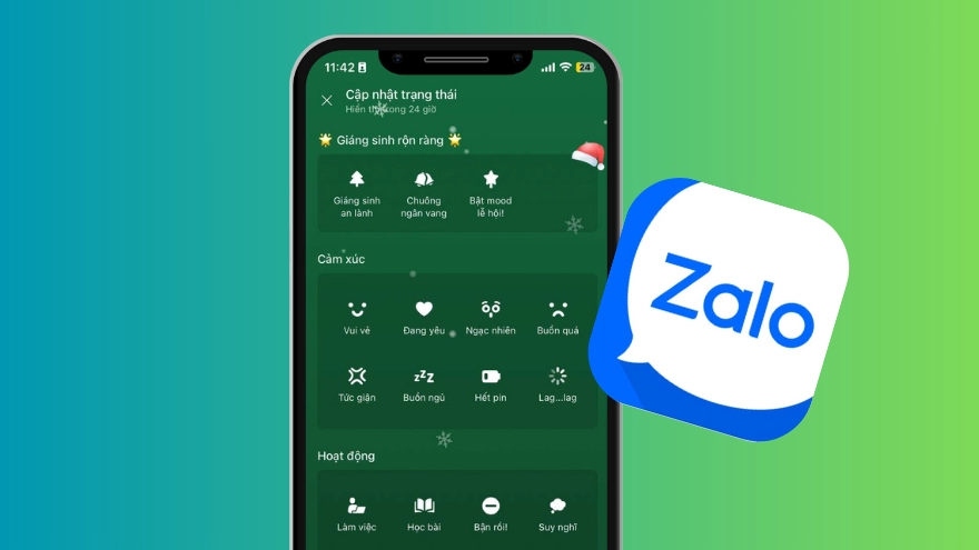 Cách đăng trạng thái 24 giờ trên Zalo 2025