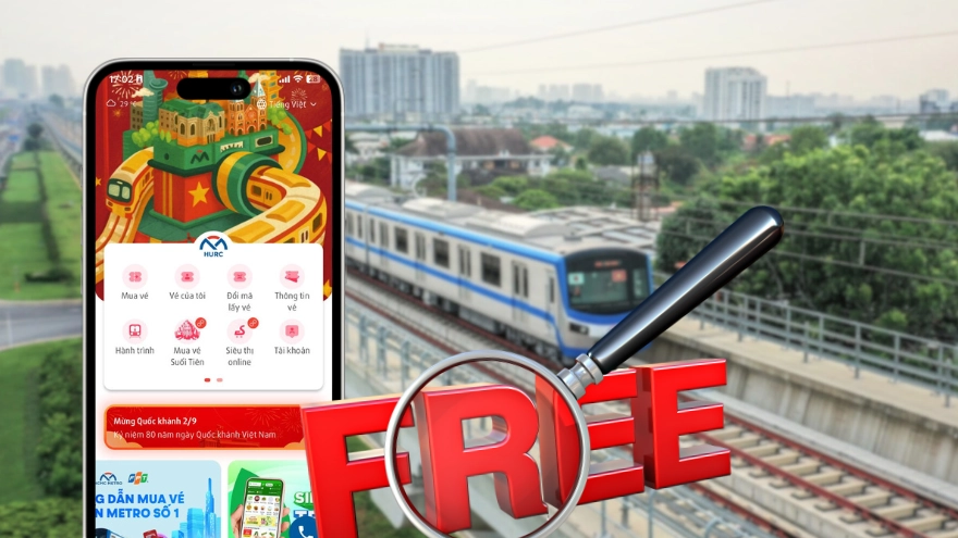 Chỉ cần iPhone, đi metro số 1 TPHCM miễn phí trọn ngày lễ