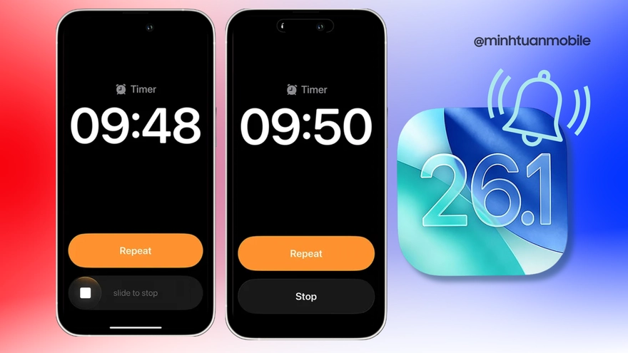 Cách đưa nút tắt báo thức cũ quay lại sau khi lên iOS 26.1