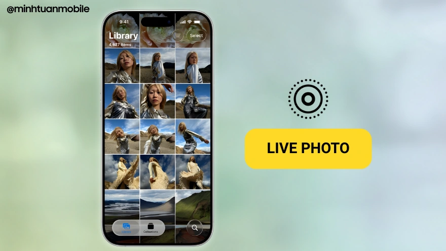 Cách ghép nhiều ảnh Live Photos thành một video trên iPhone
