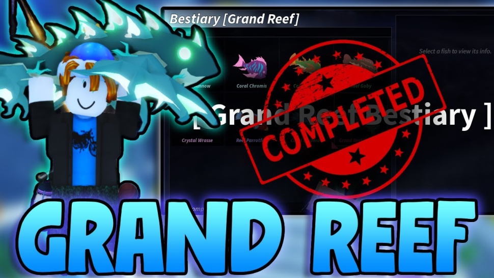 Cách hoàn thành Grand Reef Bestiary trong Fisch Roblox