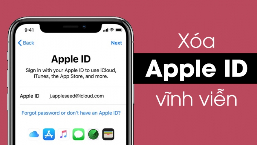 Xóa ID Apple vĩnh viễn