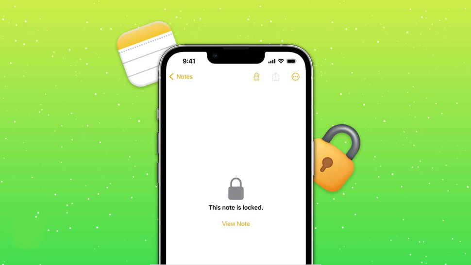 Cách khoá và bảo mật ghi chú trên iPhone