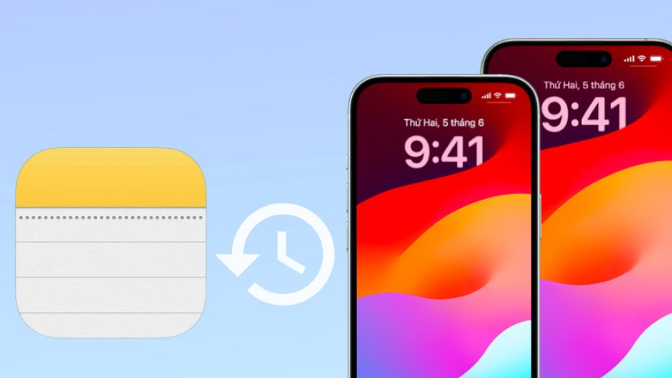Cách khôi phục lại các ghi chú đã xóa trên iPhone