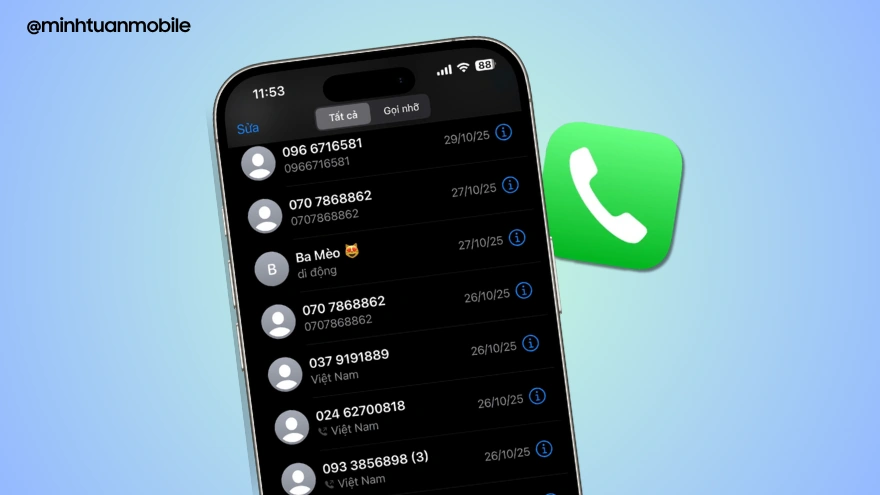 Cách khôi phục nhật ký cuộc gọi đã xóa trên iPhone