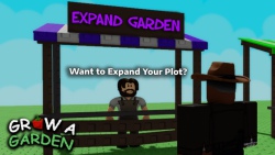 Cách mở rộng khu vườn trong Grow a Garden Roblox