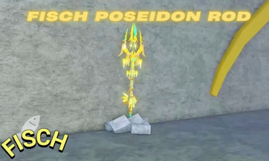 Cách nhận cần câu Poseidon Rod trong Fisch Roblox