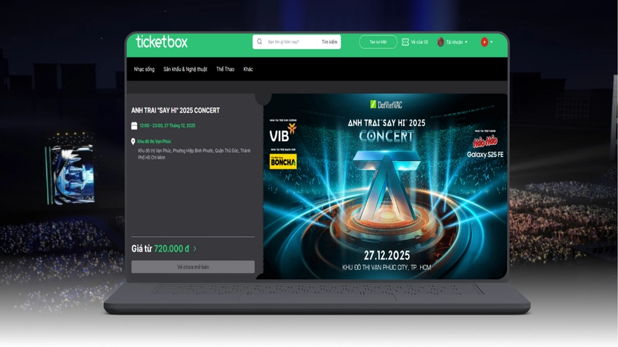 Cách săn vé Concert Anh Trai Say Hi Mùa 2 2025 thành công