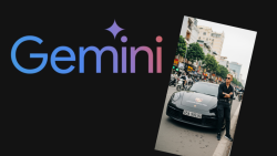 Cách tạo ảnh tạo dáng trước siêu xe bằng Gemini