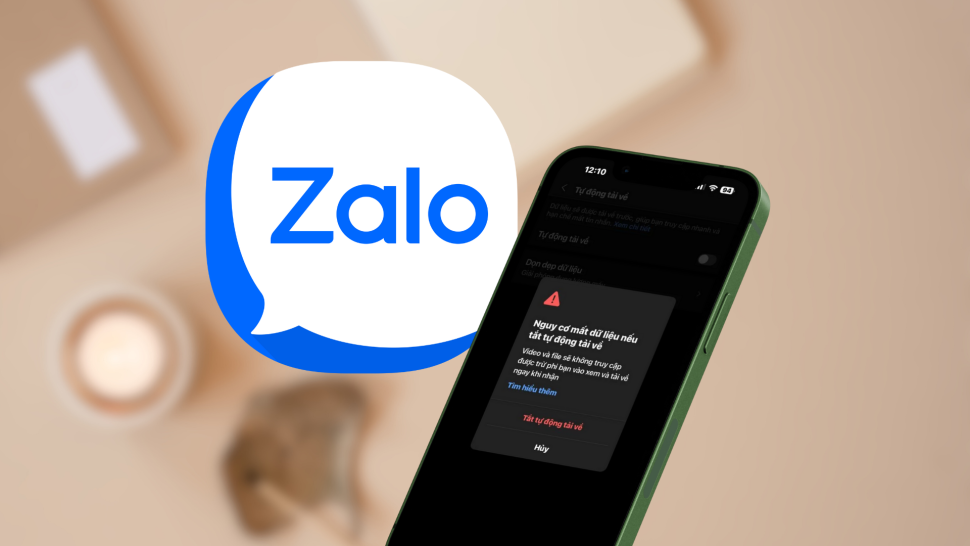 Cách tắt tự lưu ảnh trên Zalo để tiết kiệm bộ nhớ