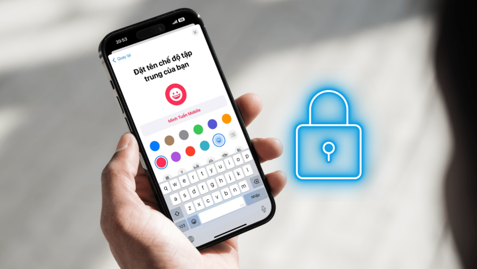 Cách thêm tên trên màn hình khoá iPhone đánh dấu chủ quyền