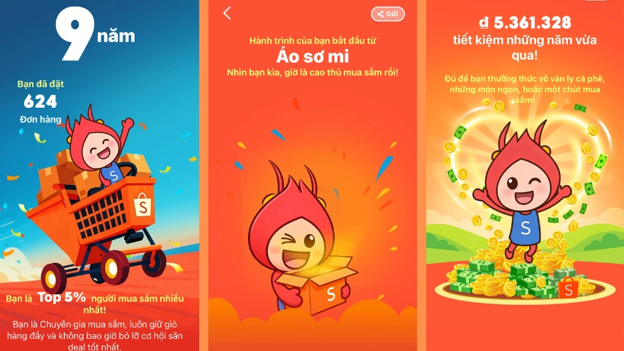 Cách xem Shopee Recap: Soi lại hành trình chốt đơn 9 năm